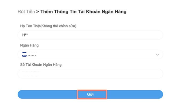 Mã OTP (One-Time Password) trên ứng dụng di động.