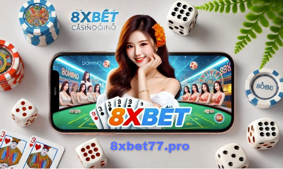 Hình ảnh trò chơi đánh bài Domino trên nền tảng 8xbet